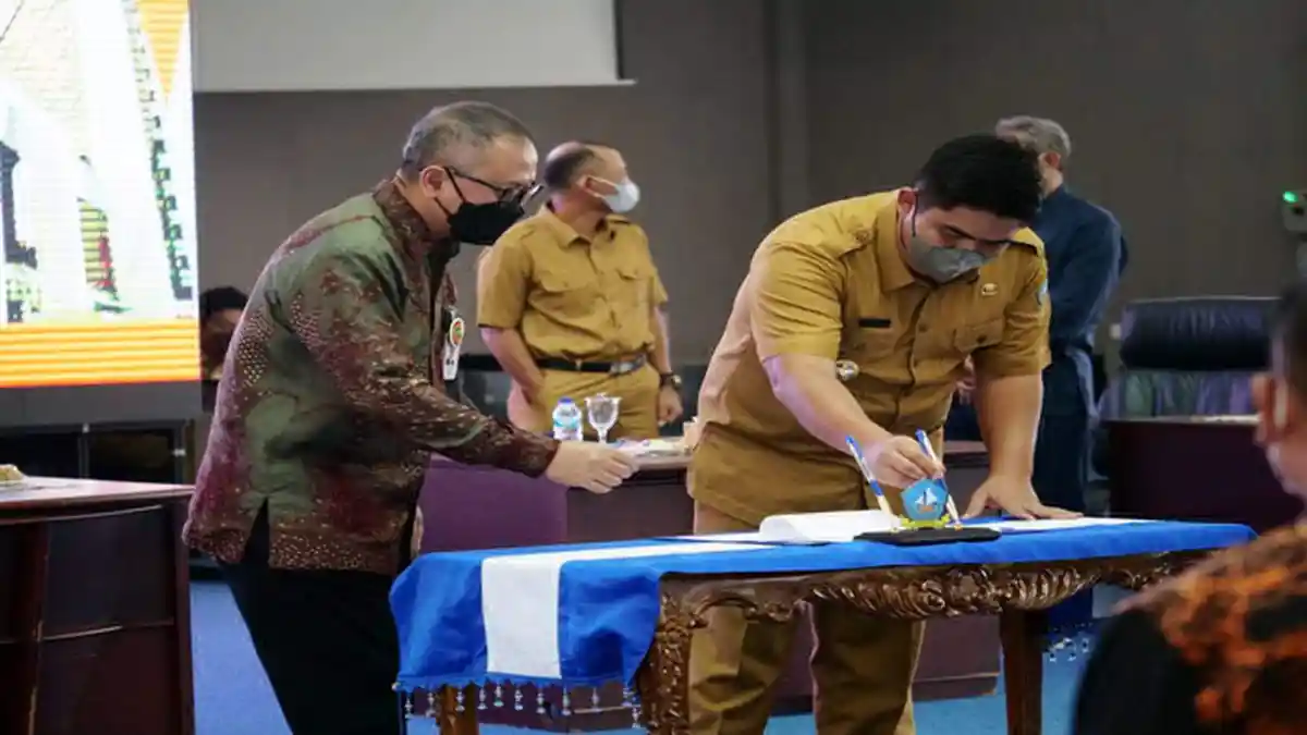 Pemkab Bintan dan Bank Riau Kepri Teken MoU Layanan Perbankan