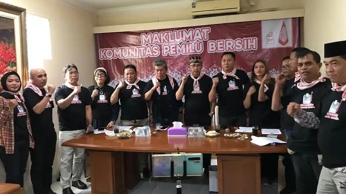 Komunitas Pemilu Bersih Ingatkan Ancaman Pemilu 2024 Curang