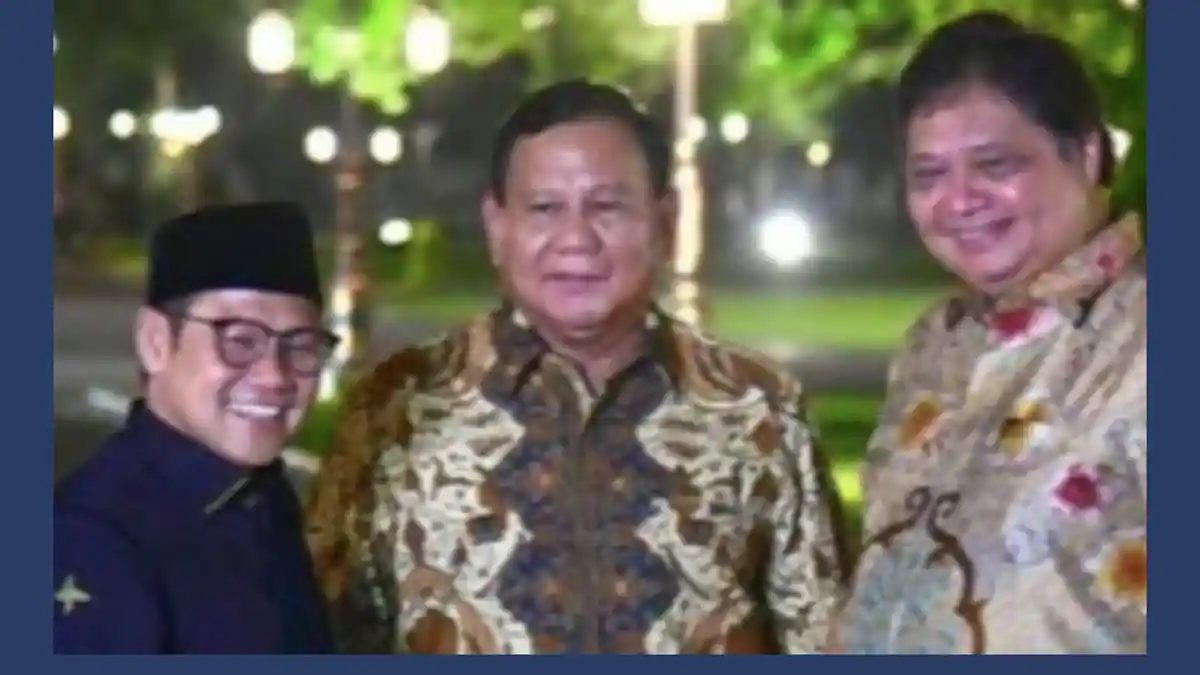 Golkar Terdiam saat PKB Nyatakan Dukung Prabowo Jadi Capres, Cuek Main Hp dengan Ekspresi Datar