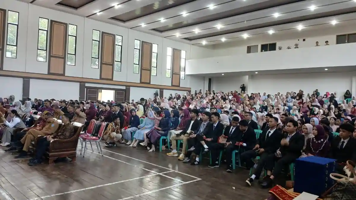 PT Timah Dukung Pelepasan Siswa SMAN 1 Mentok, Berlangsung Meriah