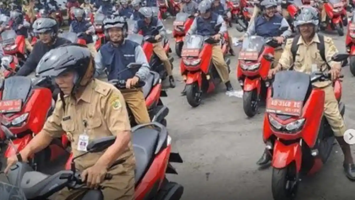 VIRAL! Seluruh Kades di Wonogiri Dapat Motor Dinas Baru NMAX, Habiskan Dana Rp 9 Miliar