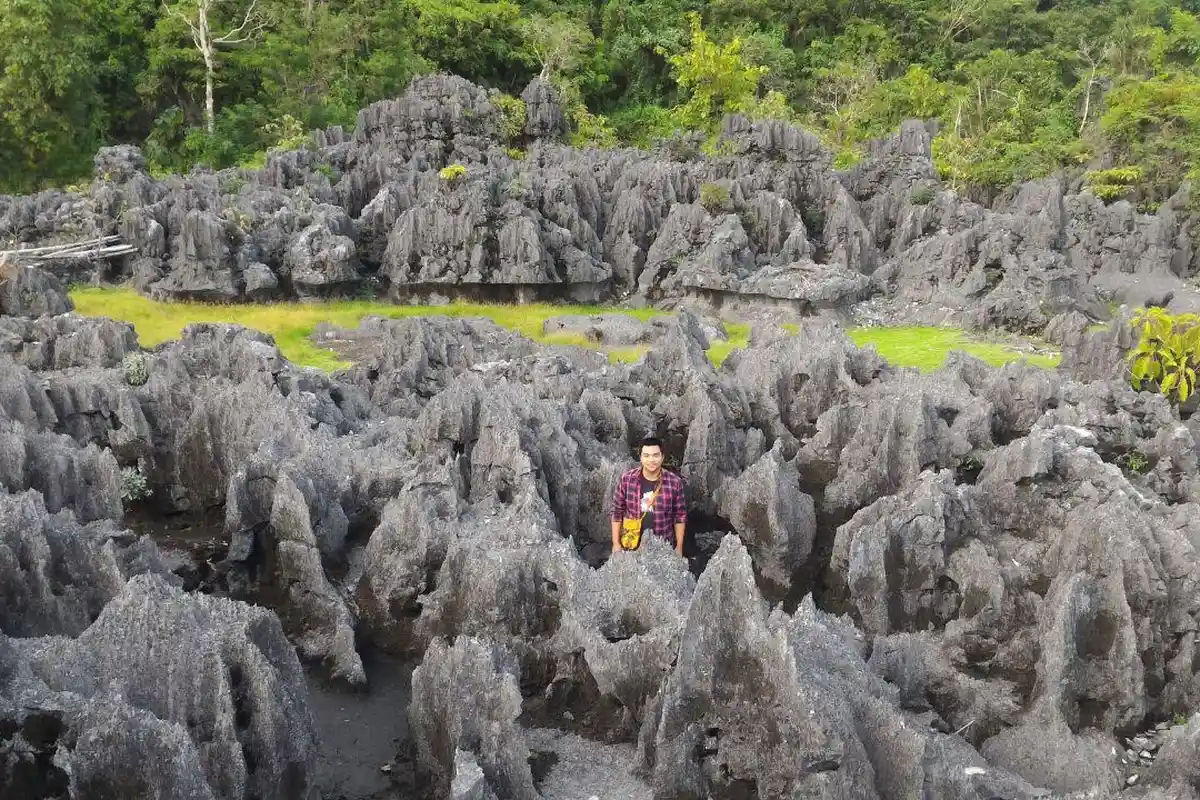 Weekend ke Taman Batu Karst Balocci Pangkep, Yuk!