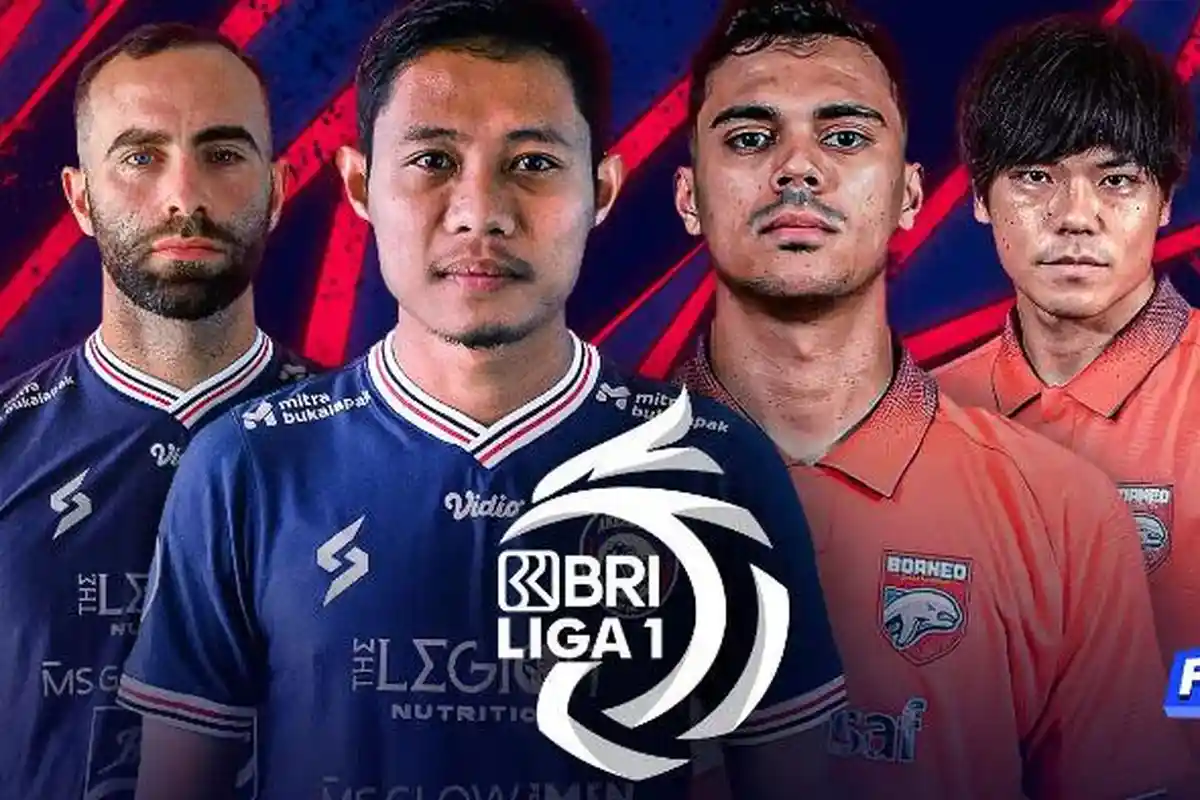 Susunan Pemain Arema FC Vs Borneo FC dan Link Live Streaming Vidio.com, Laga Tunda Pekan 18 Liga 1