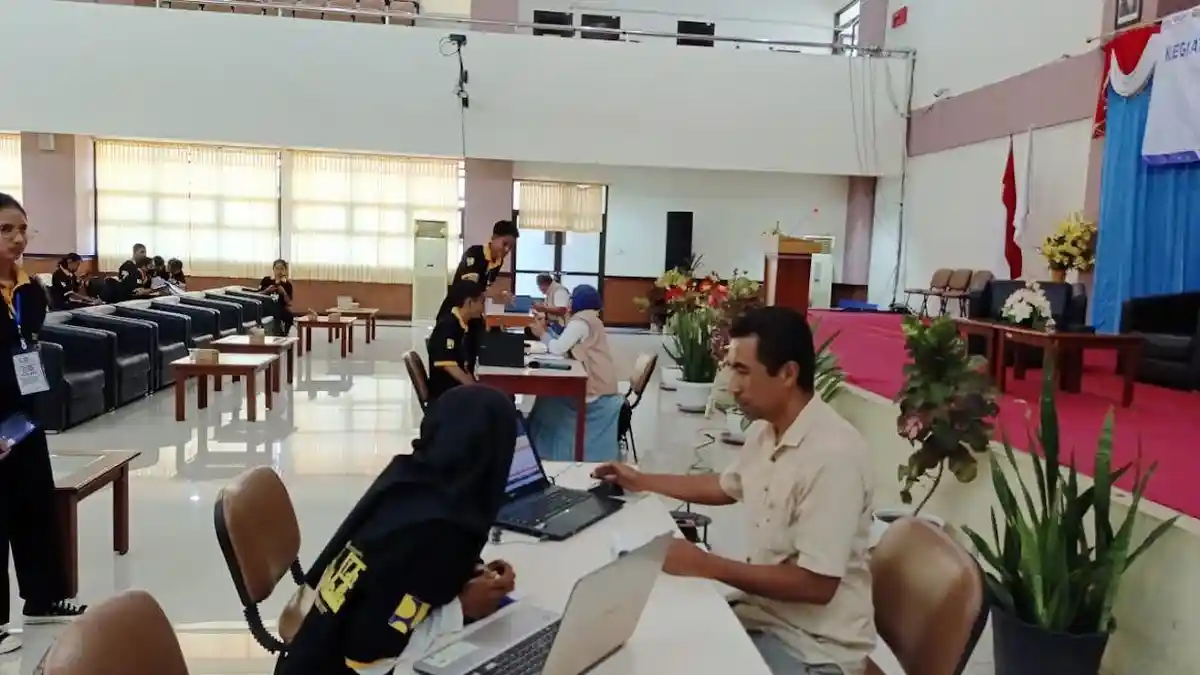 75 Mahasiswa di Politeknik Negeri Kupang Ikut Uji Sertifikasi