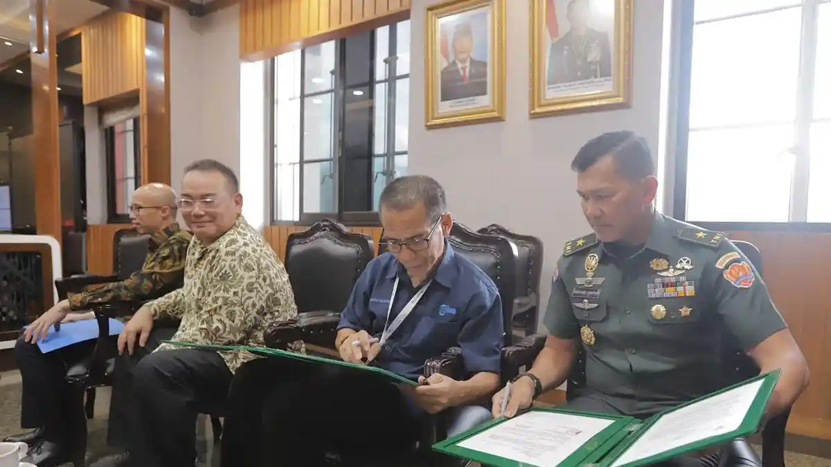 TNI AD, Kompas Gramedia dan Tribun Network Jalin Kerja Sama Pelatihan Literasi Digital