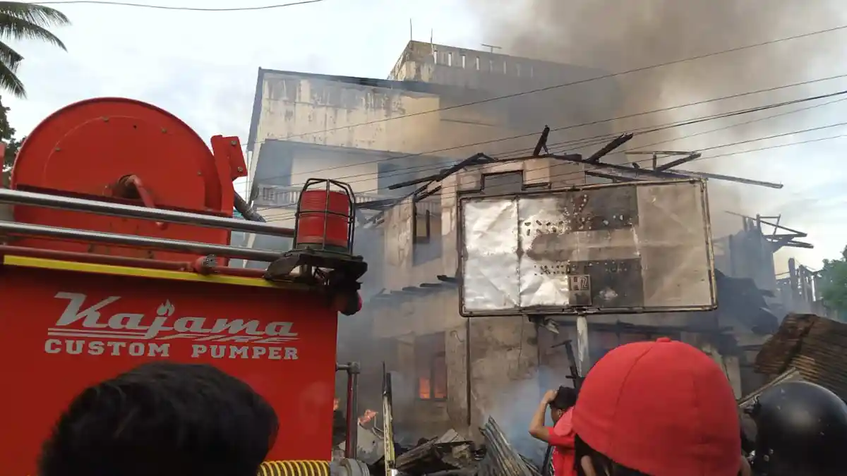 Kronologi Kebakaran di Soabali Ambon: Api Pertama Kali Terlihat di Bengkel
