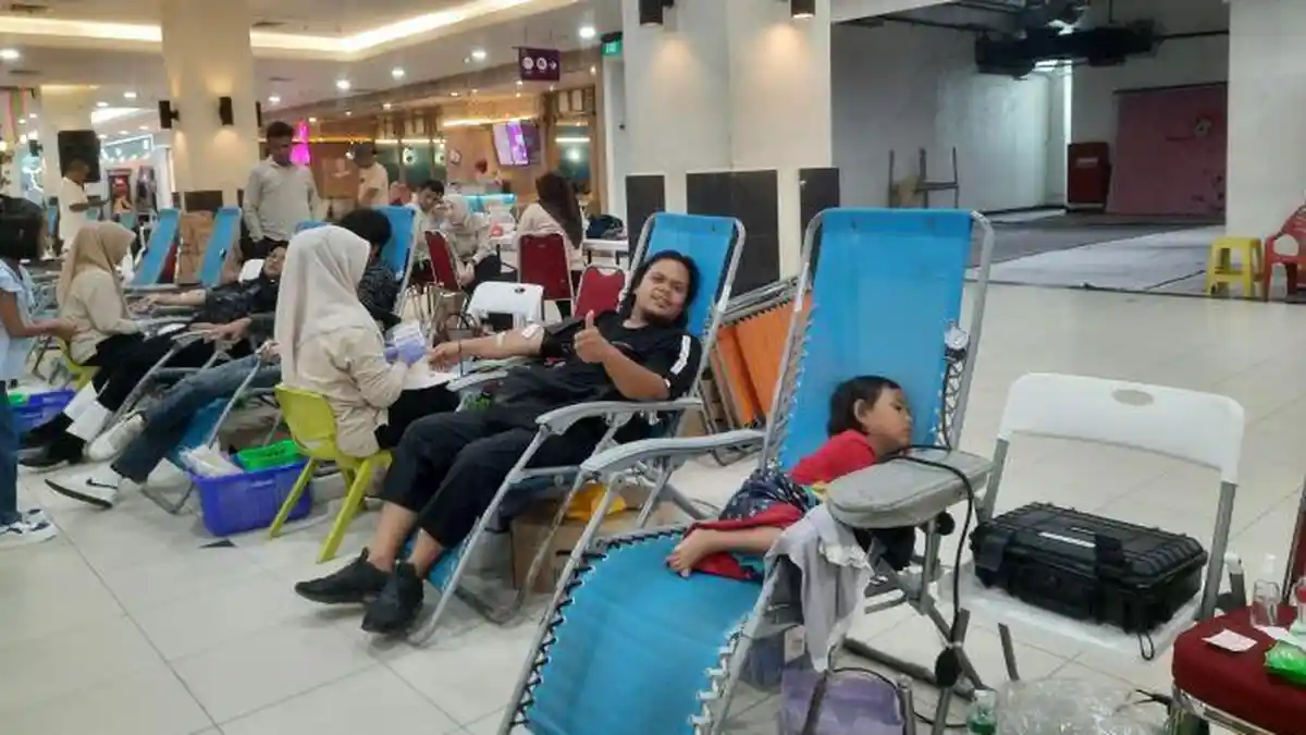 Mal Pekanbaru Gelar Donor Darah Berhadiah