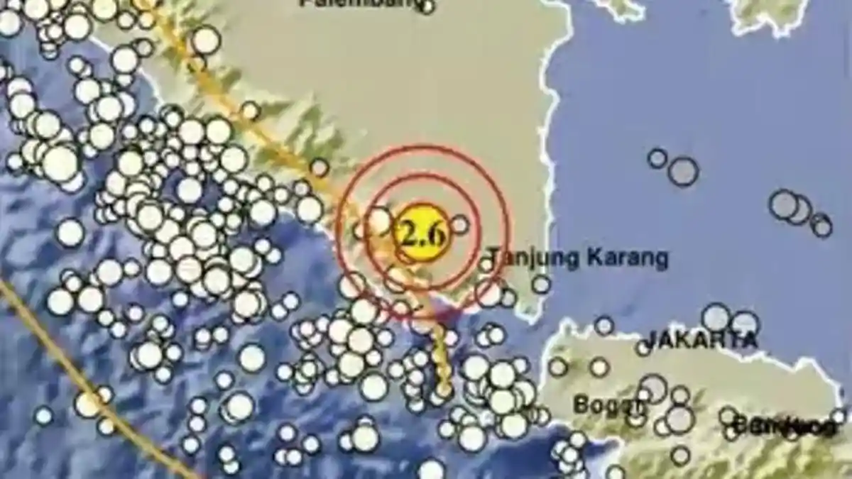 Gempa Terkini Guncang Lampung Selasa 11 Juli 2023, Info BMKG Lokasinya di Darat