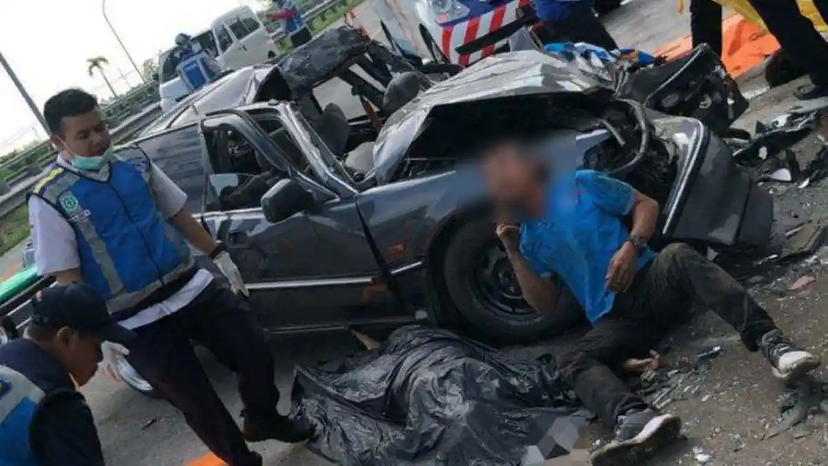 Kecelakaan di Tol Pandaan-Gempol Tewaskan 3 Anggota Keluarga