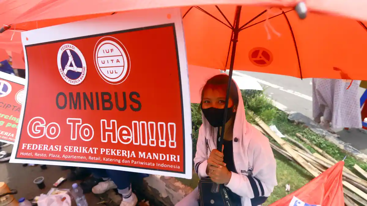 Beberapa Pasal Klaster ketenagakerjaan dalam UU Cipta Kerja Dinilai Merugikan Buruh Versi KSPI
