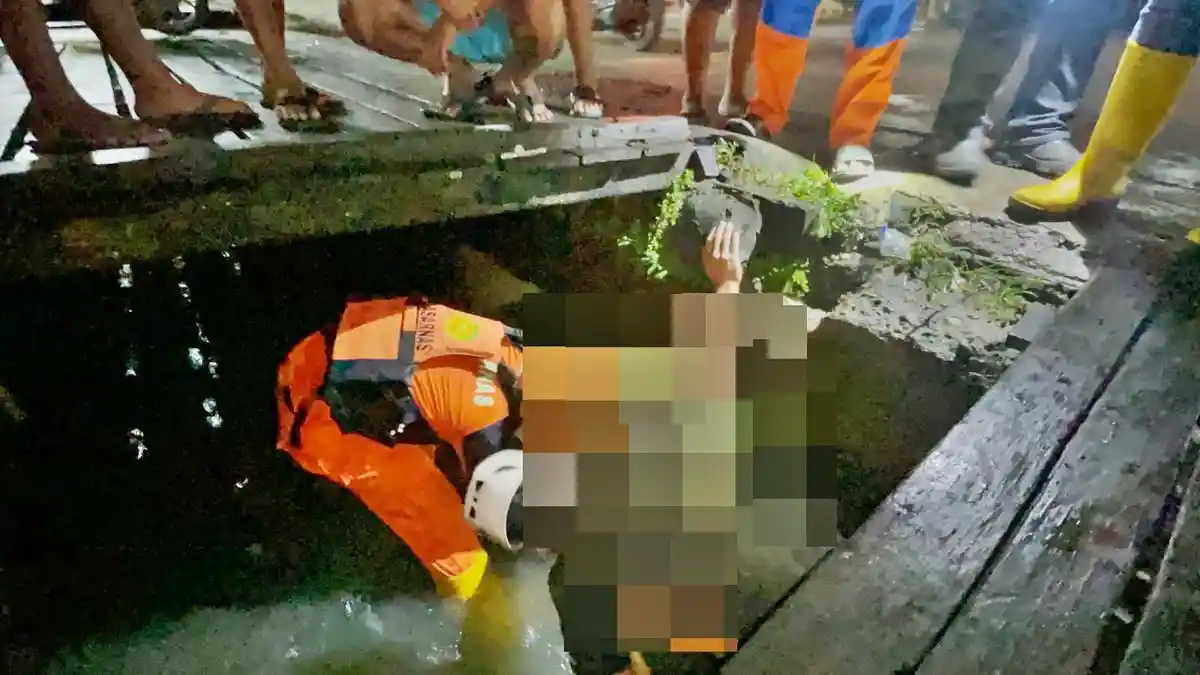 Basarnas Cari Bocah yang Terpeleset di Drainase Pasundan Samarinda, Hasil Masih Nihil