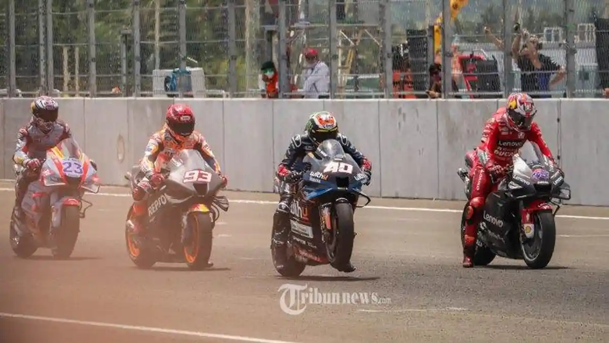 Jadwal MotoGP Mandalika Hari Ini Sabtu 14 Oktober 2023, Aksi Marquez Dimulai Sesi Latihan Bebas 3