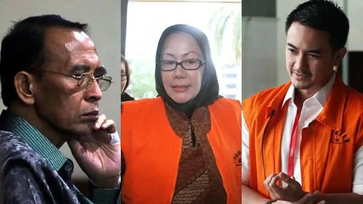 Daftar Rombongan Koruptor yang Bebas Bersamaan : Dari Suryadharma Ali, Ratu Atut Hingga Zumi Zola