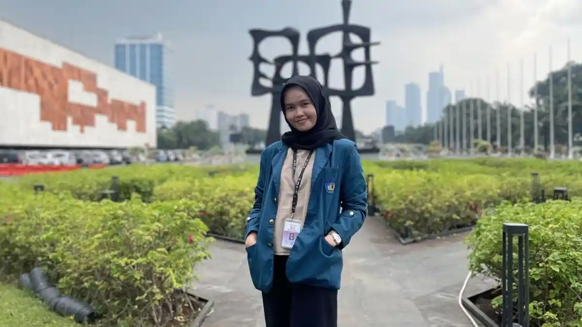 Intip Keseruan Mahasiswi Teknik Informatika Unila Magang di Setjen DPR RI