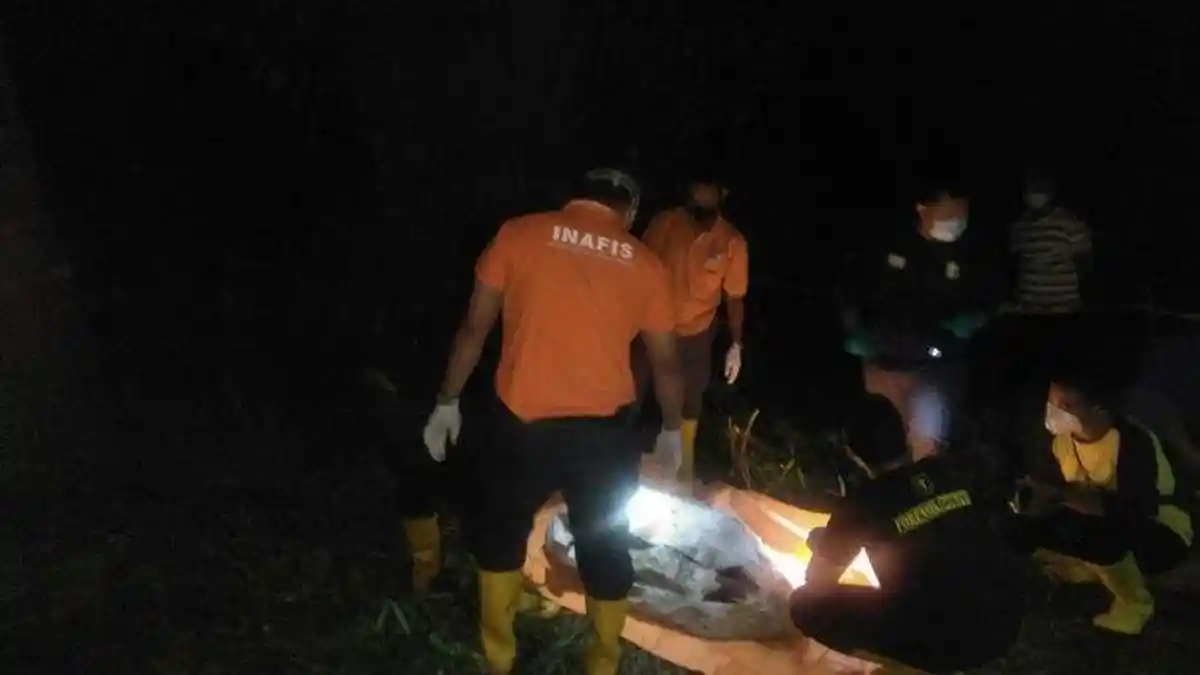 Ditemukan Luka Bacok dan Tusukan pada Tubuh Mayat Terbungkus Karung di Gowa