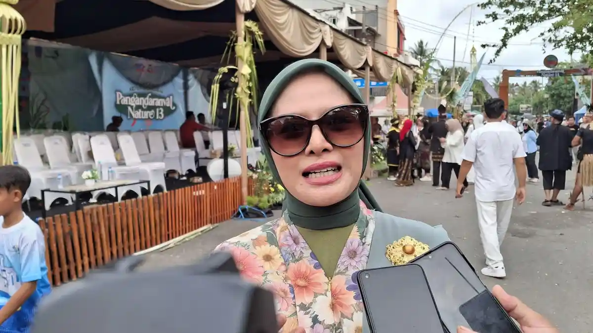 Bupati Citra Pitriyami Berharap Pangandaranval Nature 13 Jadi Promosi ke Mancanegara