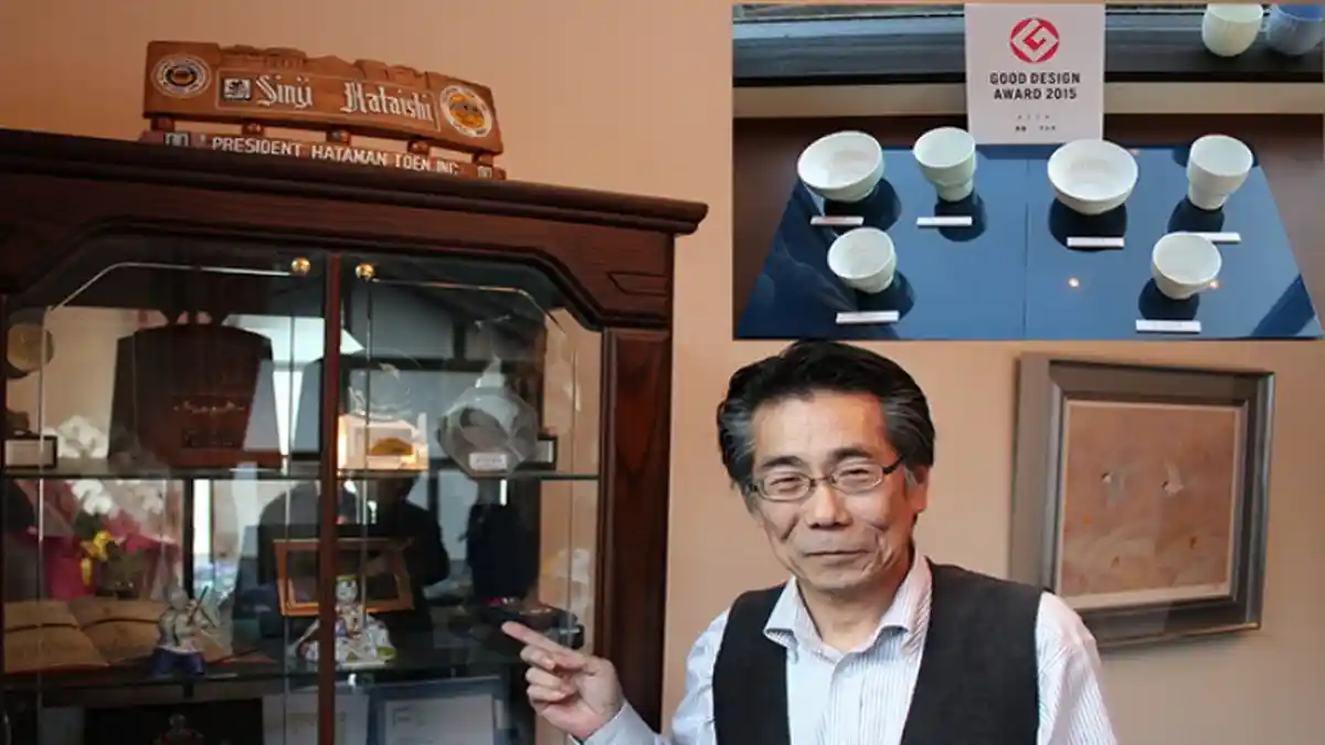Produsen Cangkir Tercantik di Jepang Ini Bersyukur Putranya Mau Membantu Usahanya