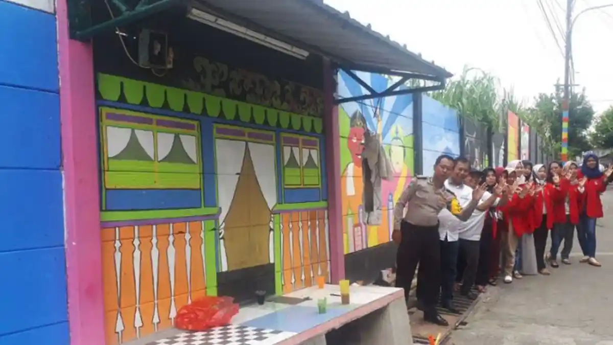 Begini Keindahan Kampung Warna-warni yang Kelak Instagramable di Jagakarsa, Jakarta Selatan