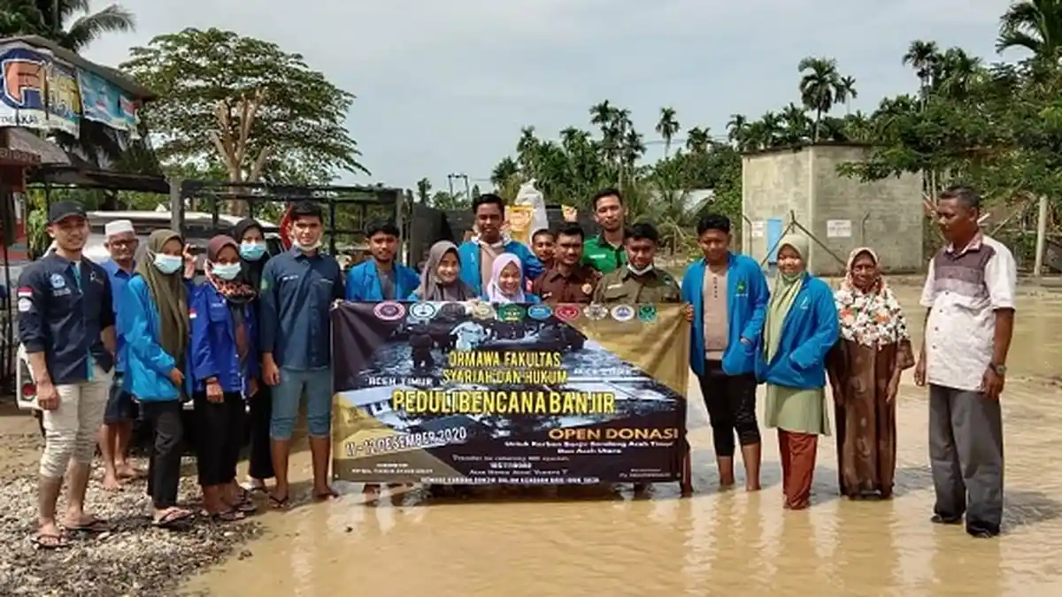 Korban Banjir di Aceh Timur dan Aceh Utara Terima Bantuan Sembako