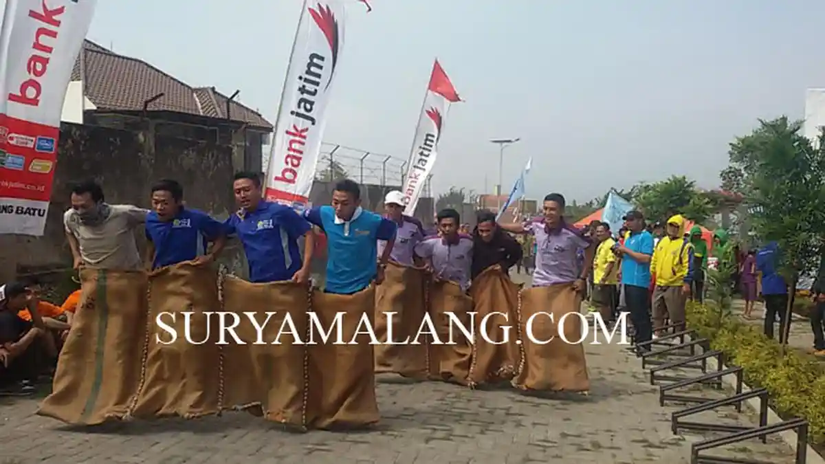 Jalin Silaturahmi, Pekerja Se-Kota Batu Lomba Kemerdekaan