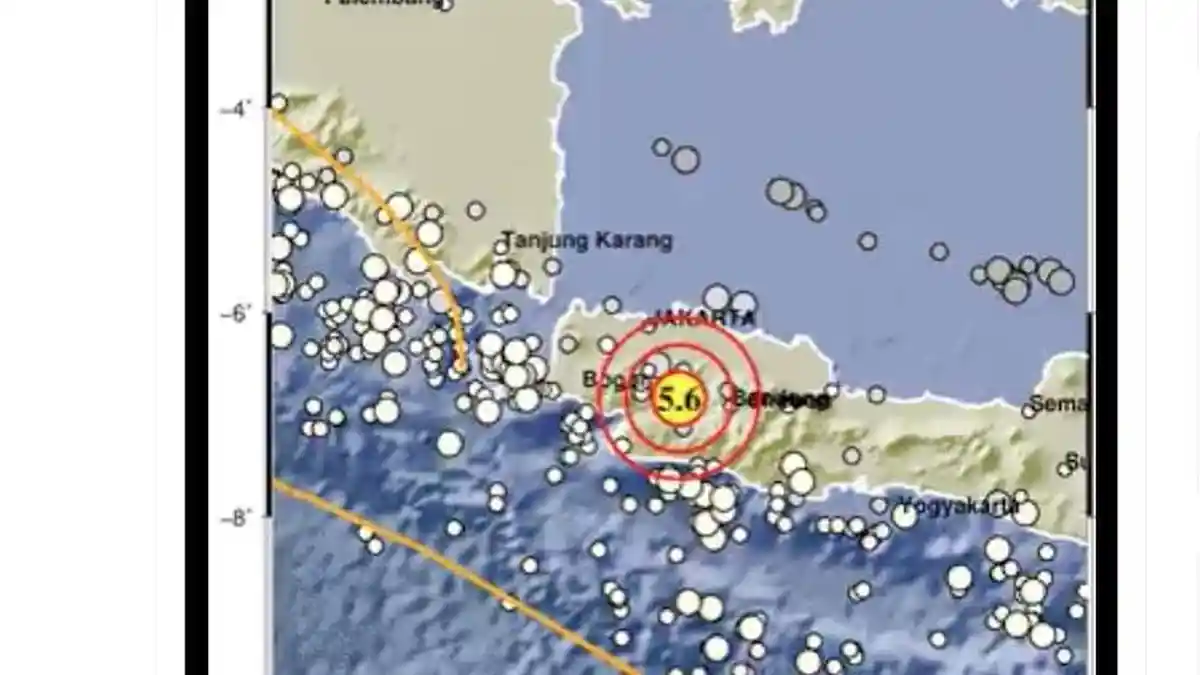 Gempa Cianjur Terasa Hingga Banten, Bogor dan Jakarta, BMKG: Tidak Berpotensi Tsunami