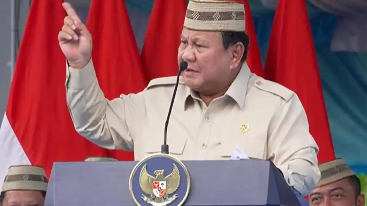 Presiden Prabowo Tegas Ultimatum yang Danai Demo, "Saya Tahu Siapa yang Bayar!" - Tribunlampung.co.id