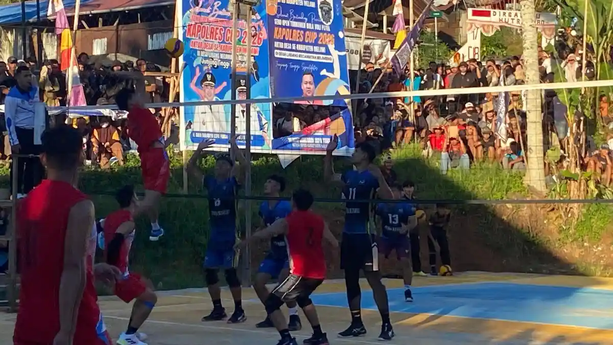 Final Kapolres Melawi Cup 2026 Berlangsung Meriah, PMG B Desa Gandis Keluar Sebagai Juara