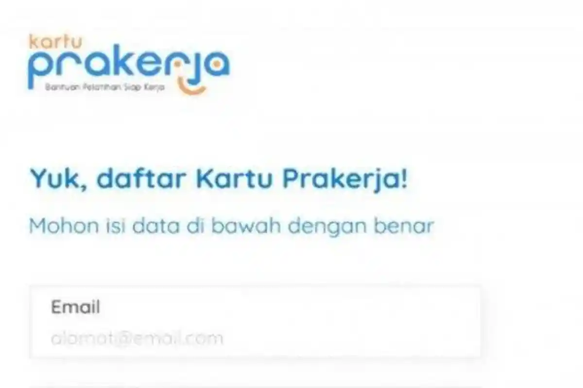 Pendaftaran Kartu Pra Kerja Dibuka, Pelatihan Dilakukan Secara Online & Offline, Simak Penjelasan