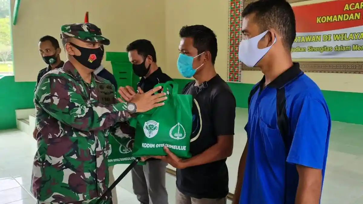 Silaturahmi dengan Wartawan, Simak Pengakuan Dandim Simeulue