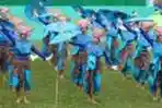Tarian Kolosal Siswa Difabel Buka Peparnas XV 2016 Bandung