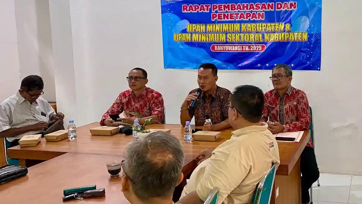 Banyuwangi Usulkan UMK 2025 Naik 6,5 Persen Menjdi Rp 2,81 Juta