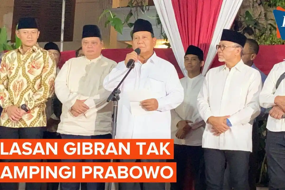 Ini Alasan Gibran Tak Dampingi Prabowo Saat Penetapan Hasil Pilpres 2024, 'Saya Kan Sudah Bilang'