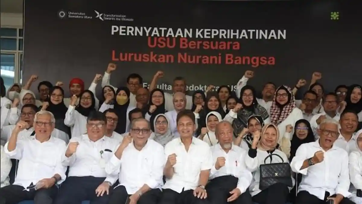 21 Guru Besar FK USU Suarakan Keprihatinan atas Arah Kebijakan Kesehatan Nasional, Berikut 3 Poinnya