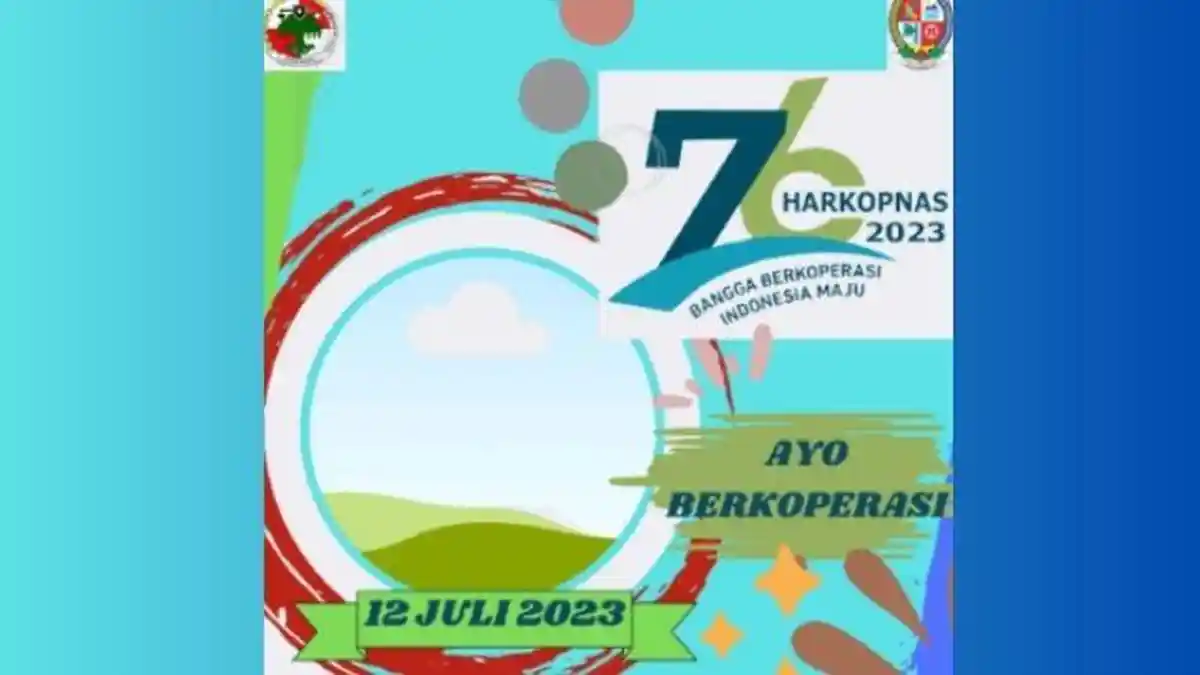45 Link Twibbon Hari Koperasi Indonesia 2023, Lengkap Template Logo