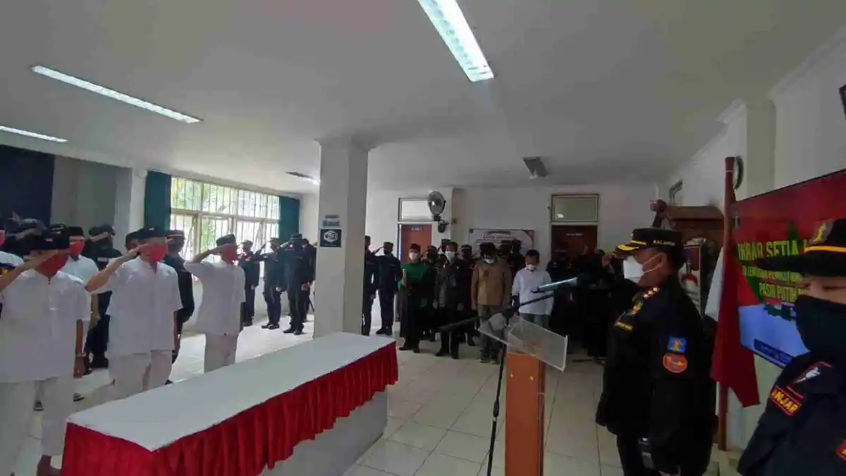 Tiga Napi Terorisme Ucapkan Ikrar Setia NKRI dan Pancasila di Nusakambangan
