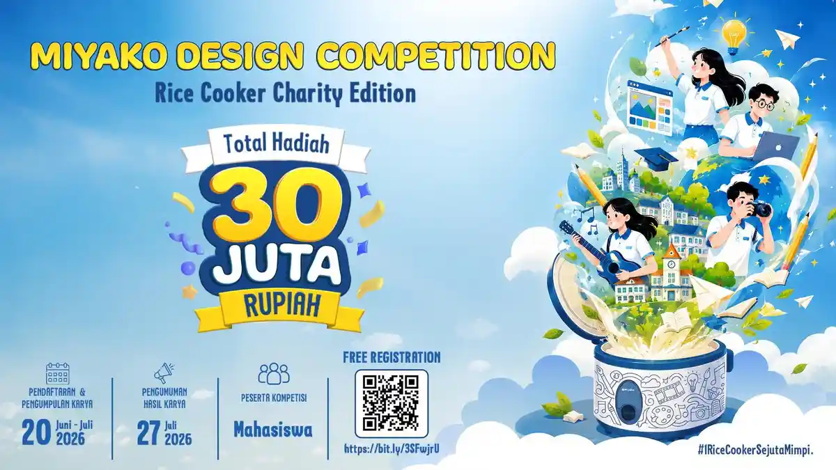 Miyako Gelar Kompetisi Desain Berhadiah Rp30 Juta, Ajak Mahasiswa DKV Bantu Sekolah di NTT - Surya.co.id