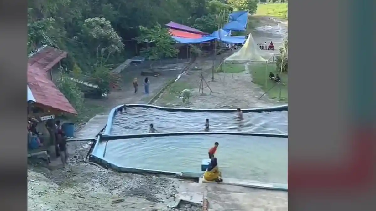 Video Viral TikTok, Pemandian Air Panas di Ciseeng Bogor, Tirta Sayang