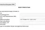 Format Surat Pernyataan 13 Poin PPPK Kemenkumham 2023, Lengkap dengan Link Download