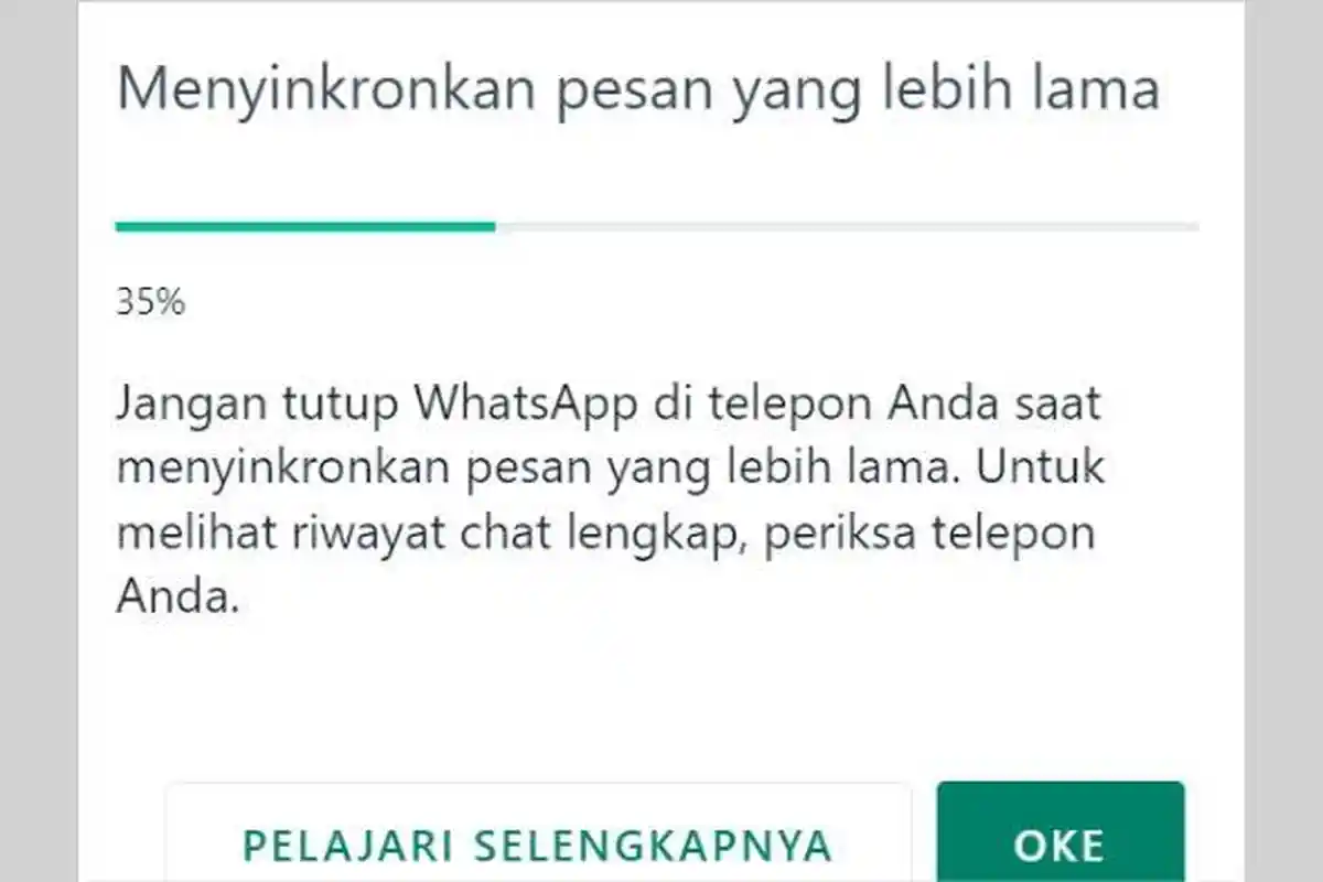 Cara Mengatasi Sinkronisasi Chat di WhatsApp Web yang Butuh Waktu Lama