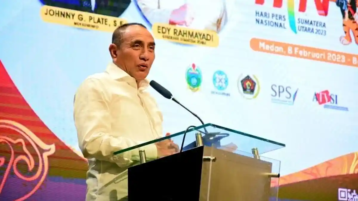 Edy Rahmayadi Ngaku Bakal Jamin Kebebasan Pers di Sumut