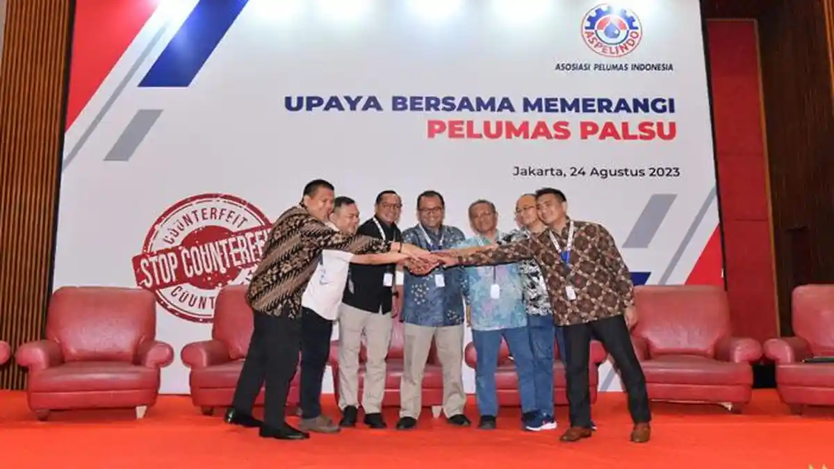 Aspelindo Ikut Berperan Aktif Bantu Pemerintah Memberantas Pemalsuan Pelumas