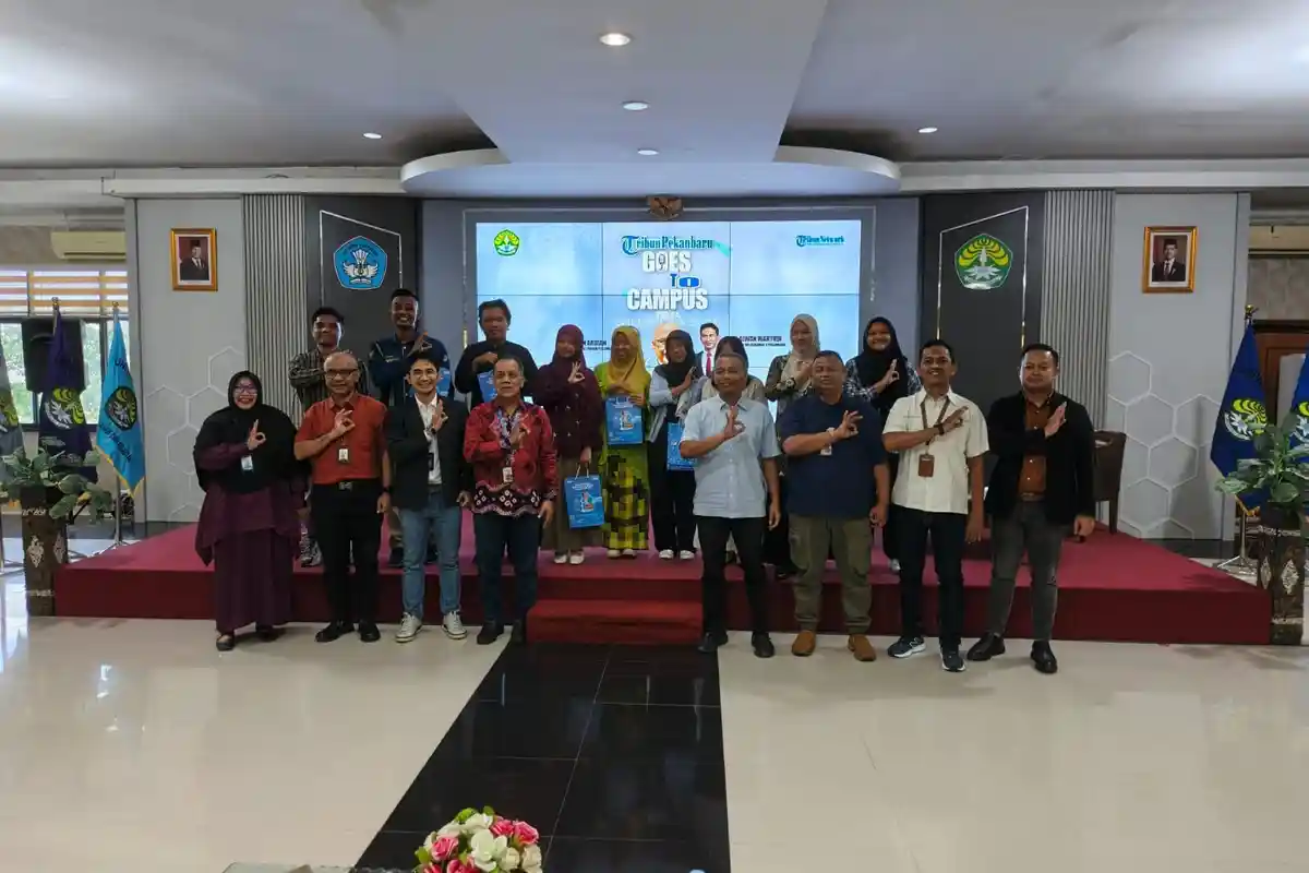 Mahasiswa Unri Berharap Tribun Pekabaru Goes to Campus Rutin Diadakan