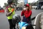 Pengawasan PSBB di Jakarta
