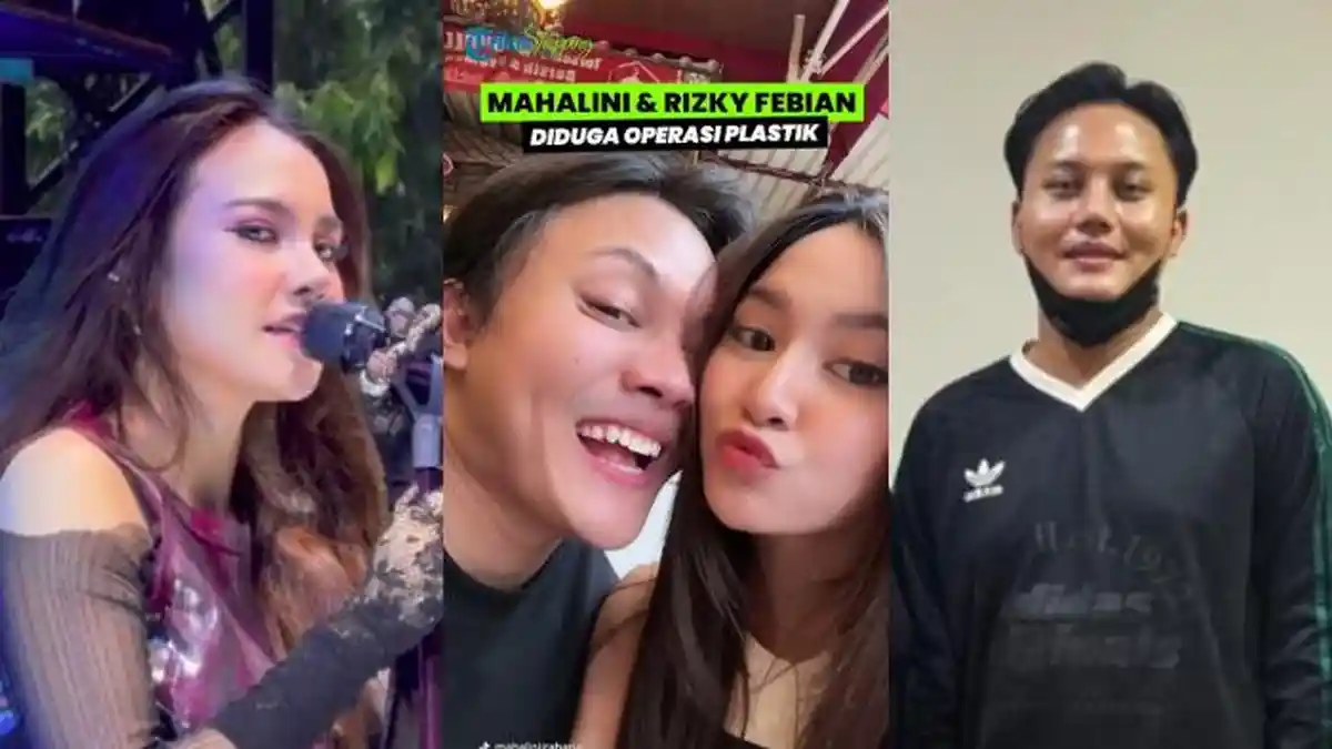 7 Potret Terbaru Rizky Febian & Mahalini yang Diduga Operasi Plastik ...