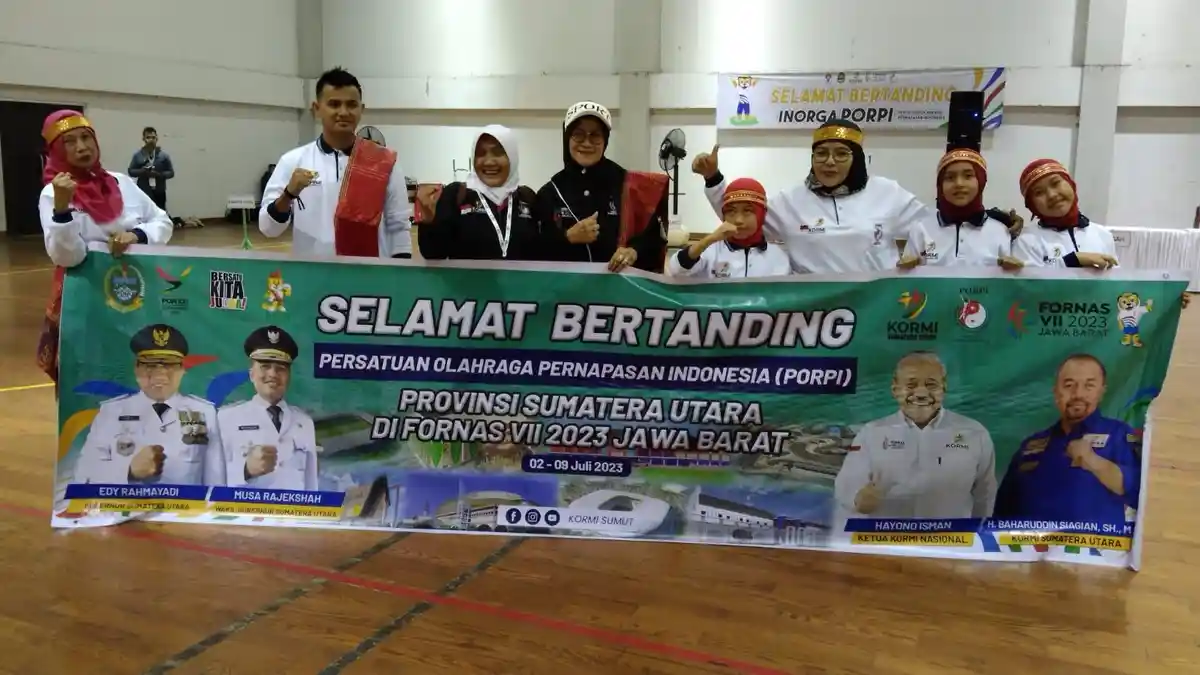 Fornas VII Dimulai, 9 Inorga KORMI Sumut Bertanding di Hari Pertama