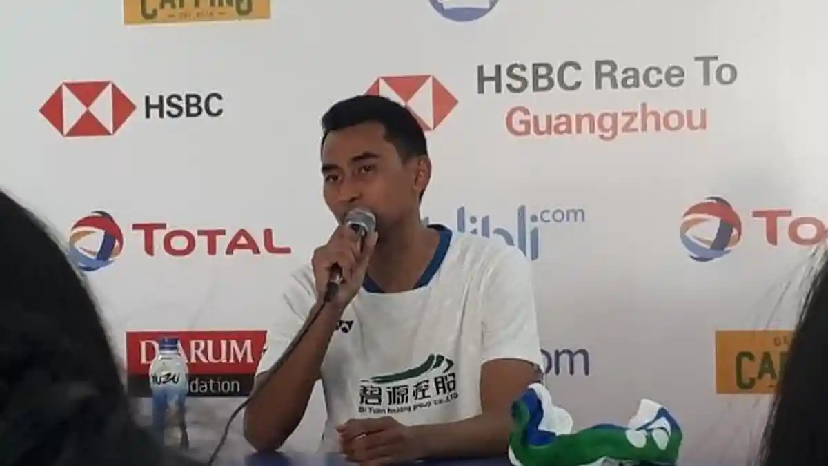 Hasil Indonesia Open 2019: Tommy Sugiarto Perpanjang Rekor Buruk Seusai Keok dari Chen Long