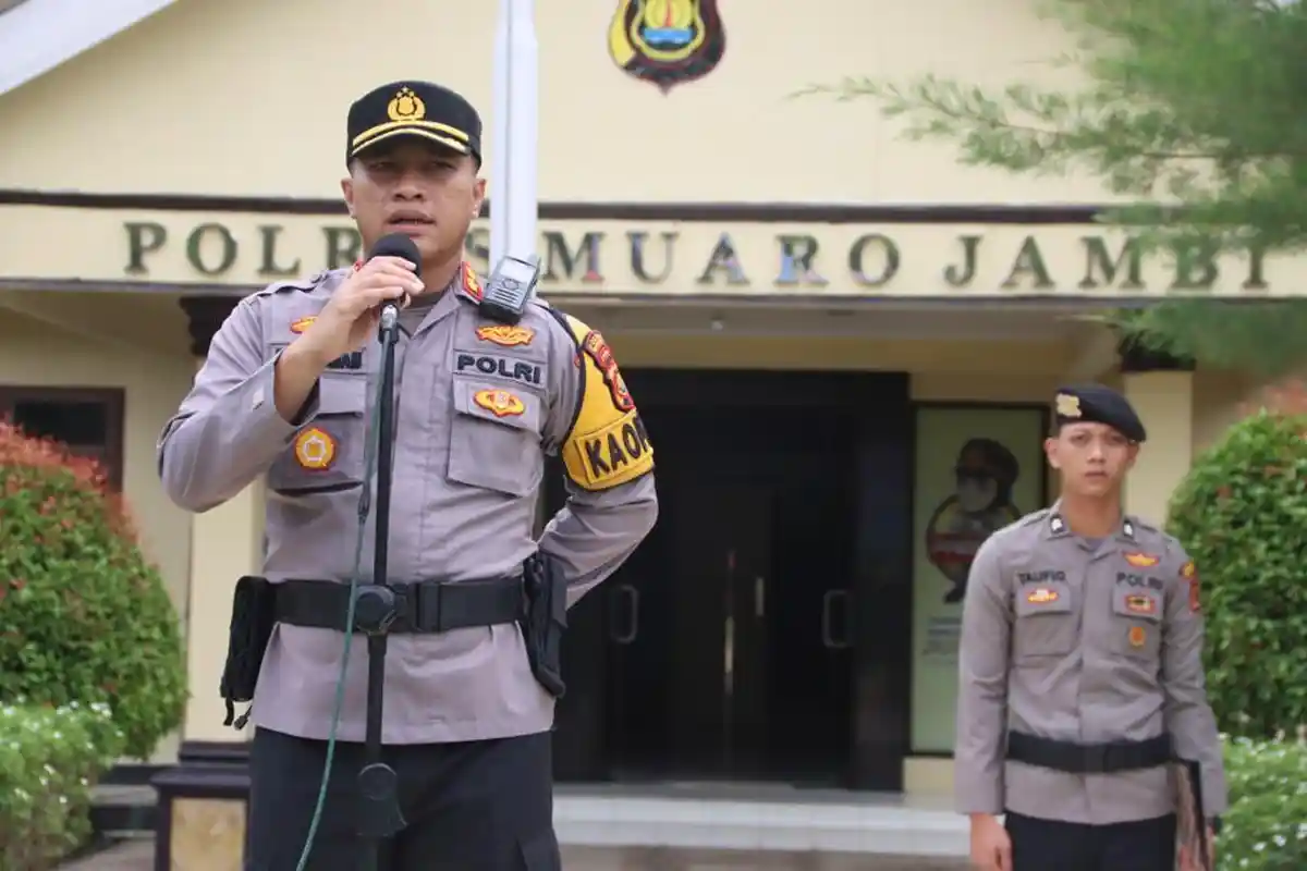 Polres Muaro Jambi Siagakan Ratusan Petugas dimalam Pergantian Tahun 