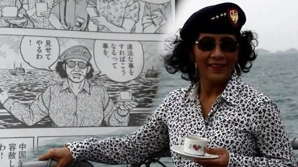 Gambar Dirinya Dimuat dalam Komik Jepang, Menteri Susi Ingin Bertemu dengan Sang Komikus