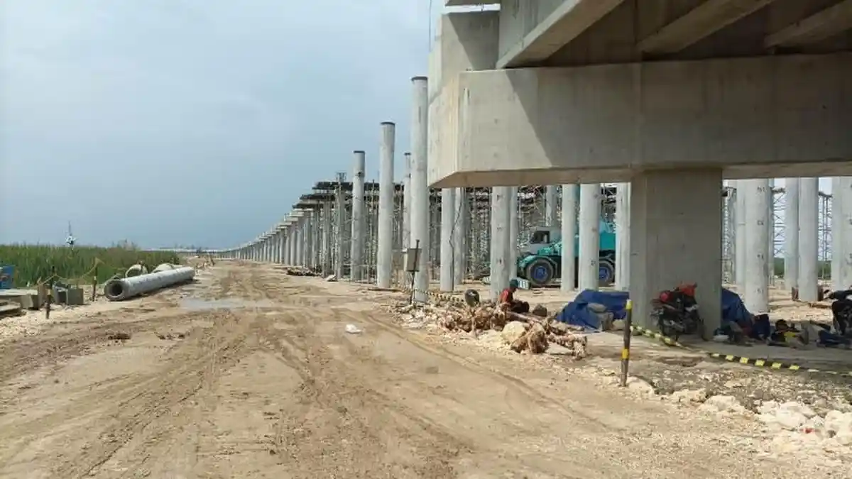 Pekerjaan Proyek Tol Semarang-Demak Uji Capai 85 Persen, Uji Coba Ditarget November 2022 Mendatang