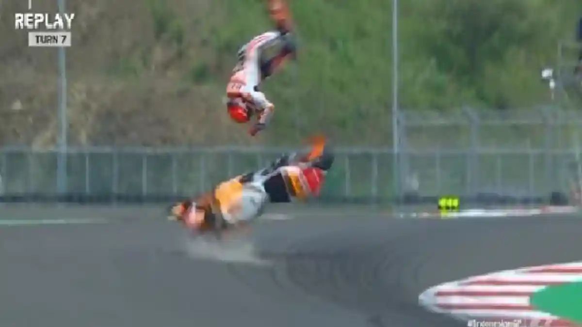 UPDATE Marquez Cedera dan Dipastikan Absen Di MotoGP Indonesia Usai Kecelakaan Di Sirkuit Mandalika